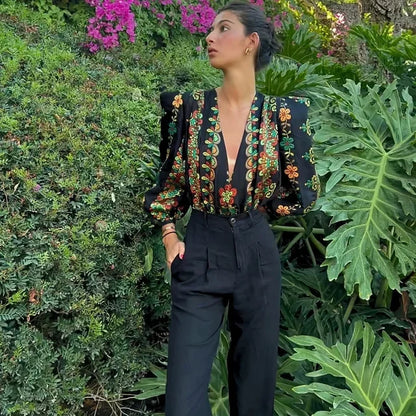 Eleni | Printed Two-Piece Set