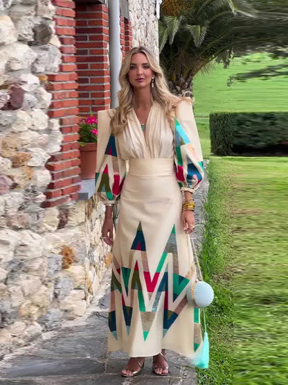 Eleni | Printed Two-Piece Set