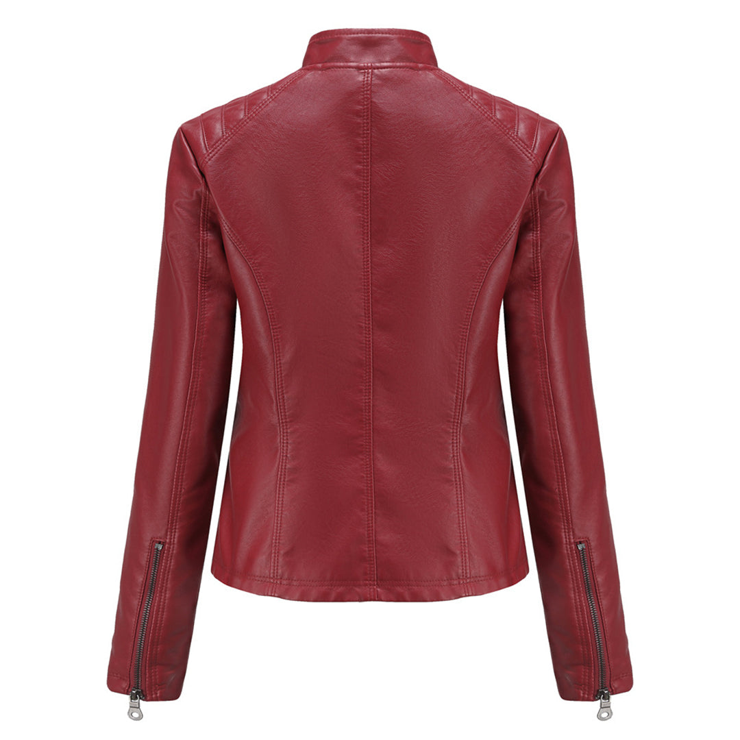 Savannah | LEATHER SPRING COAT