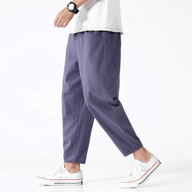 Mason | Urban Cropped Cotton Pants