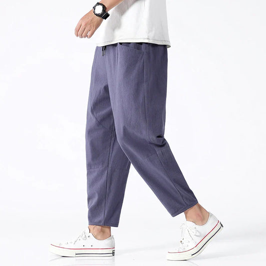 Mason | Urban Cropped Cotton Pants