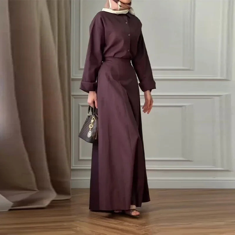 Solenne – Two-Piece Linen Set