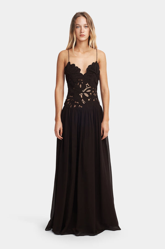 Stephanie | Cedarwood Maxi Dress
