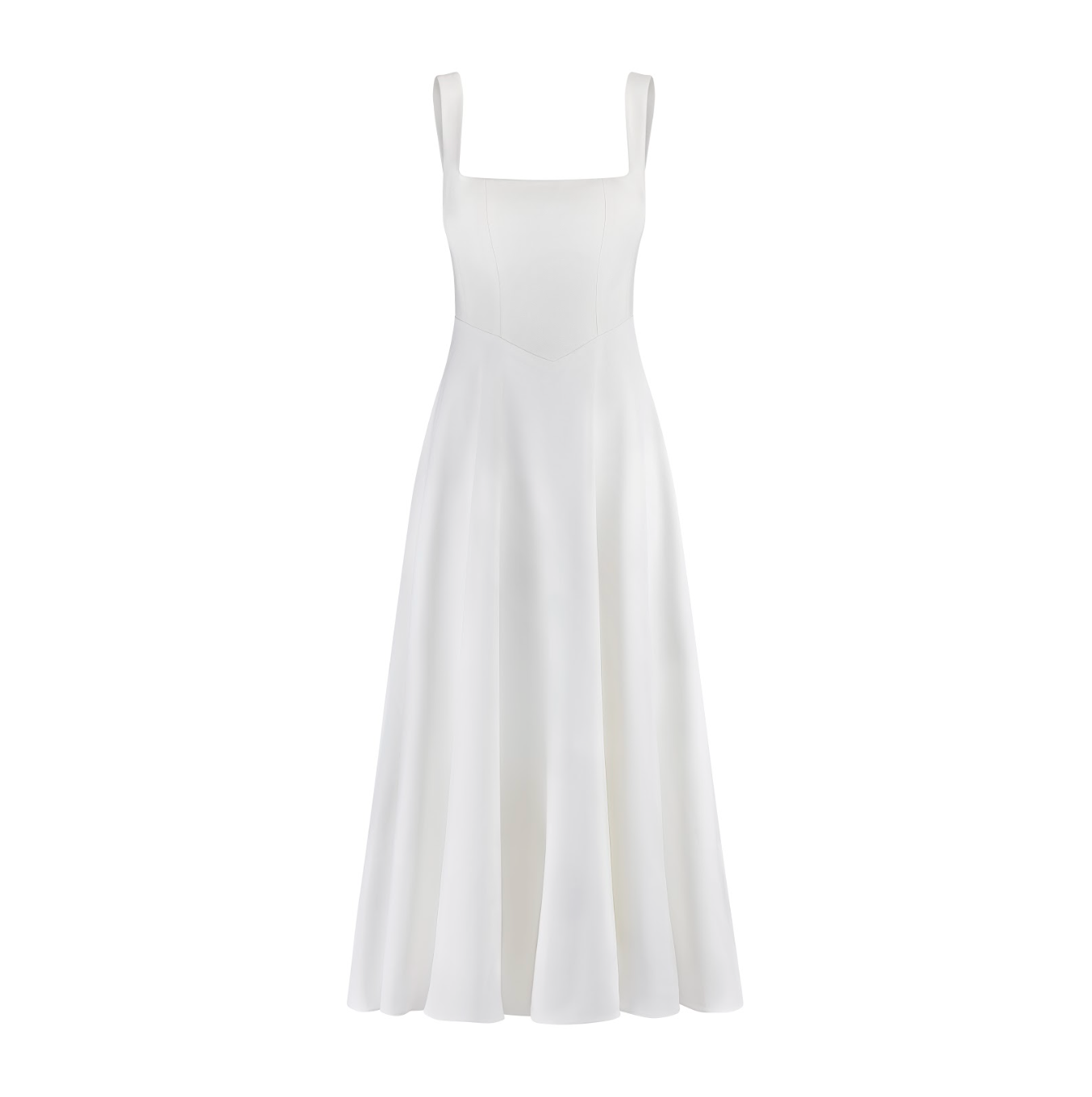 YARA-BELLE | HIGH-WAISTED MIDI DRESS