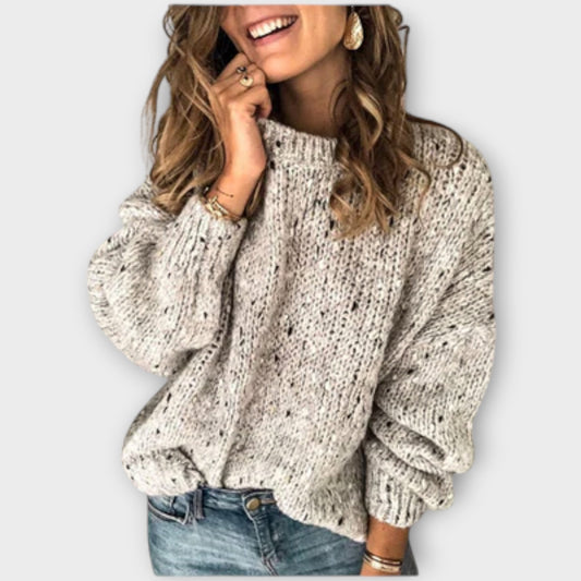 Elaris – Cozy Long Sleeve Knit Sweater