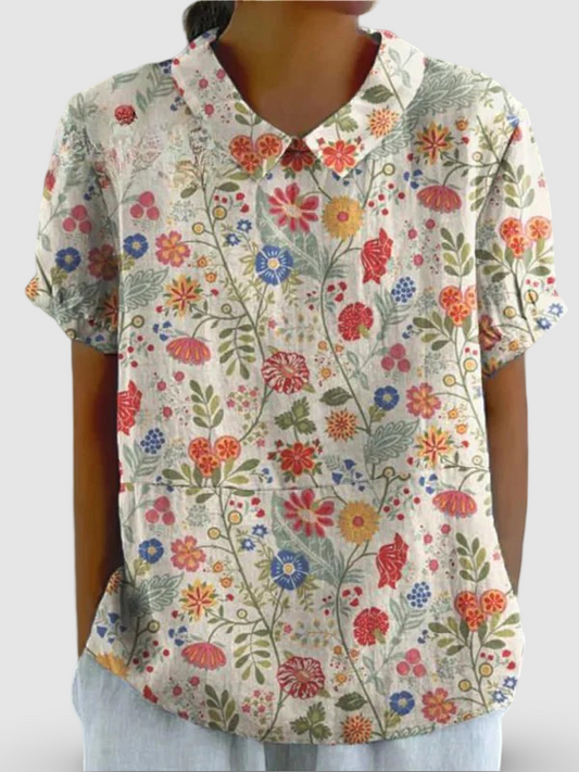Pastoral™ | Women’s Floral Art Print Shirt