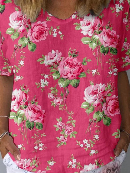 Lisa™ | Artistic Floral Blouse