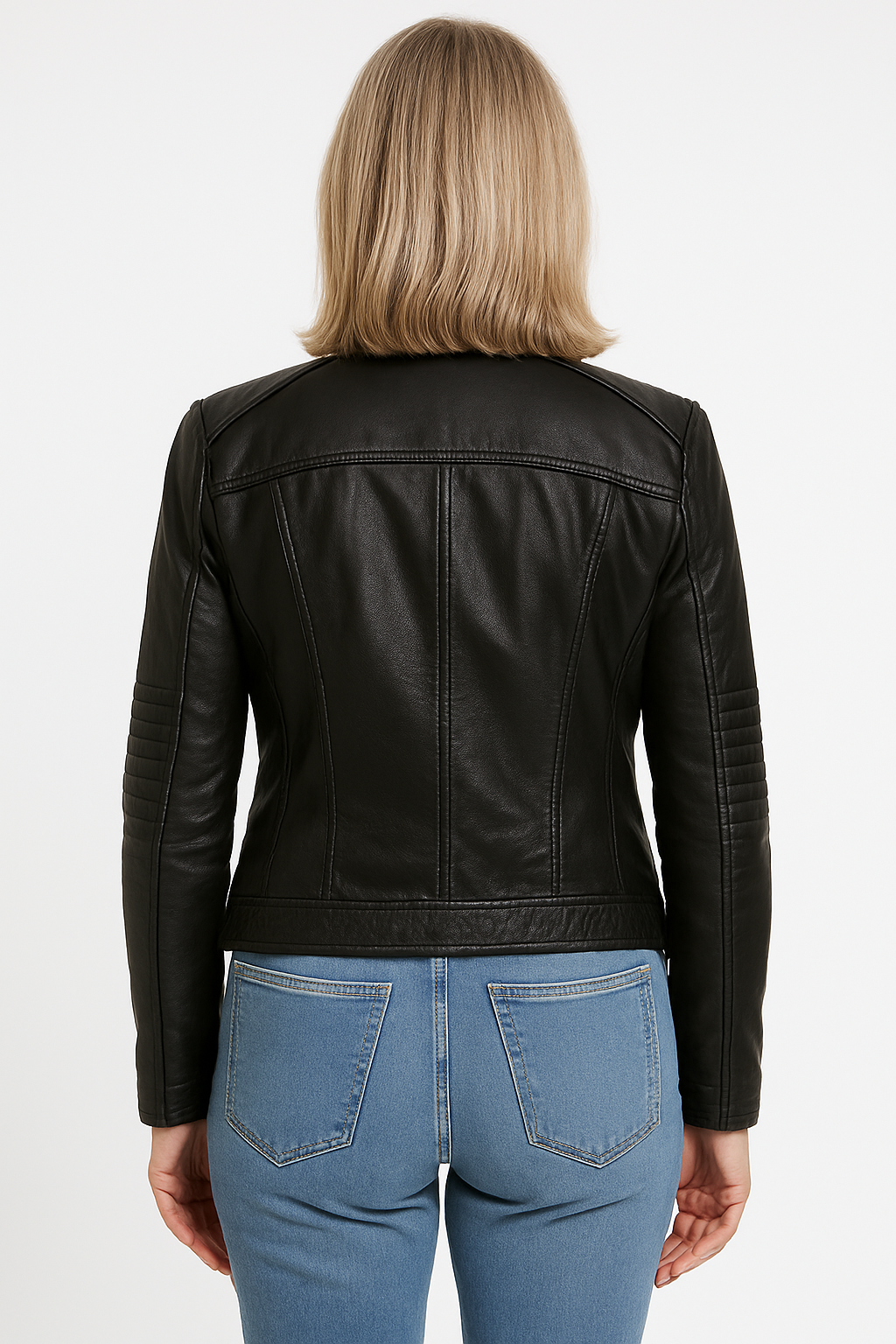 Marzena – Elegant Leather Jacket