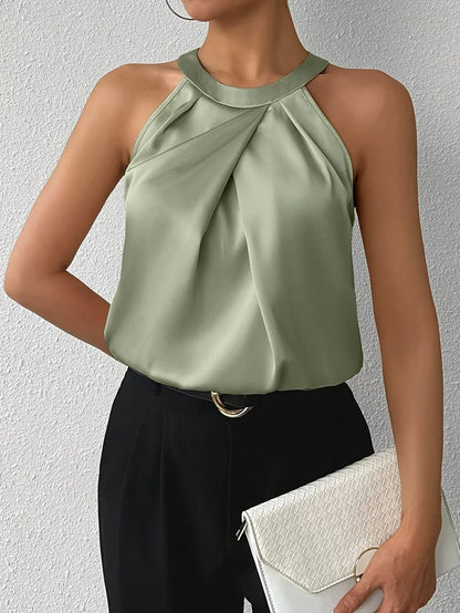 Evalisse – Sleek Sleeveless Blouse