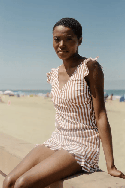 Agnieszka | Ruffled Swimsuit with Bust Support