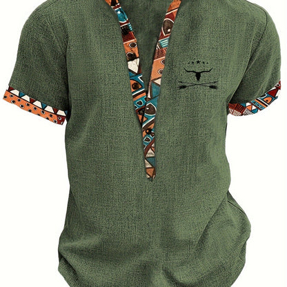 Jude Ellis | Multicolored Statement Shirt