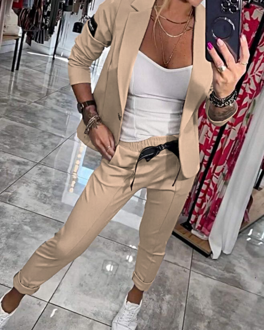 Ava - Top, Jacket, and Pants Set