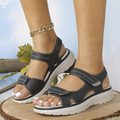 Clarisse – Orthopedic Leather Comfort Sandals