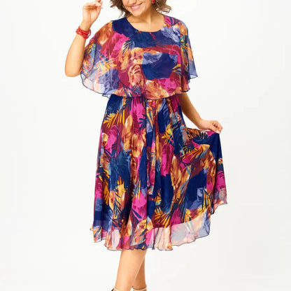 Catarina - Comfortable And Airy Chiffon Dress