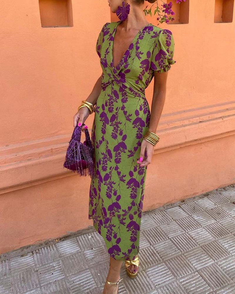CASSANDRA | ELEGANT MIDI DRESS