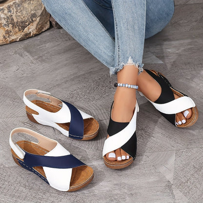 Merlia - Casual Wedge Sandal