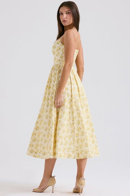AIMEE | CORSET MIDI DRESS