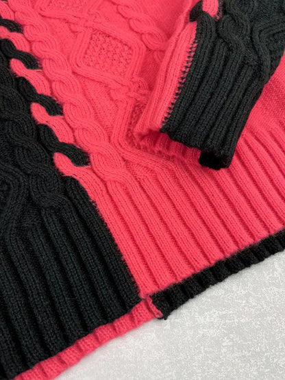 Maristelle – Elegant Striped High-Neck Sweater