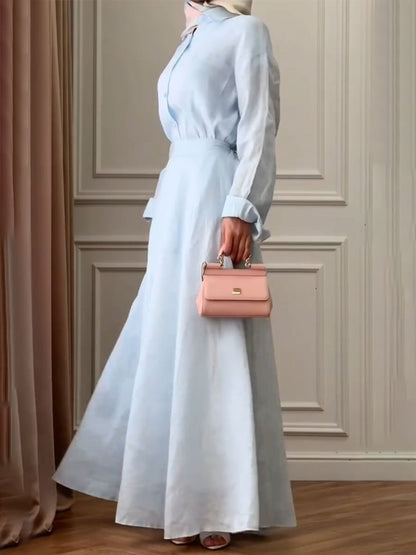 Solenne – Two-Piece Linen Set