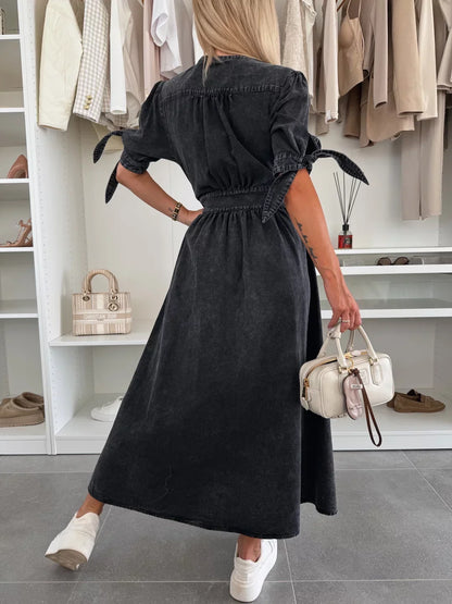 Eliza | Radiant Denim Dress
