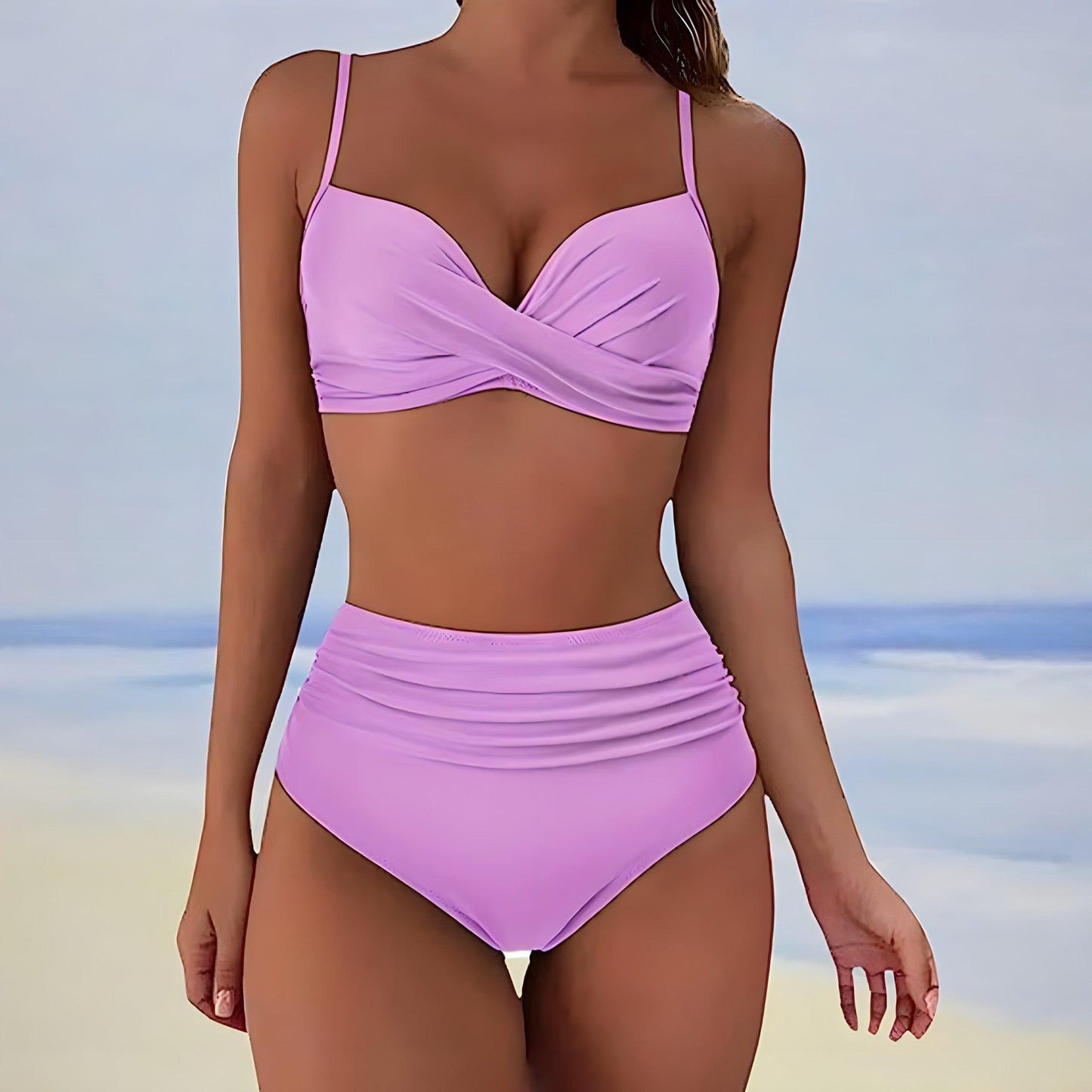Cassandra | High Waist Bikini