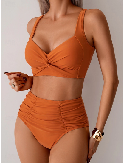 NICOLE | Ruched bikini