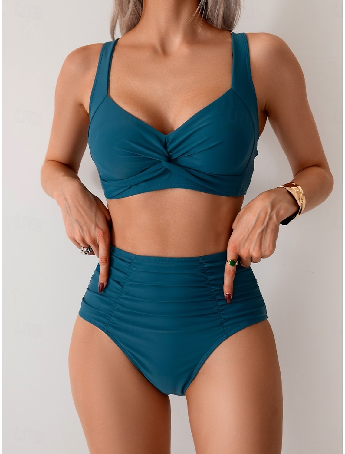 NICOLE | Ruched bikini