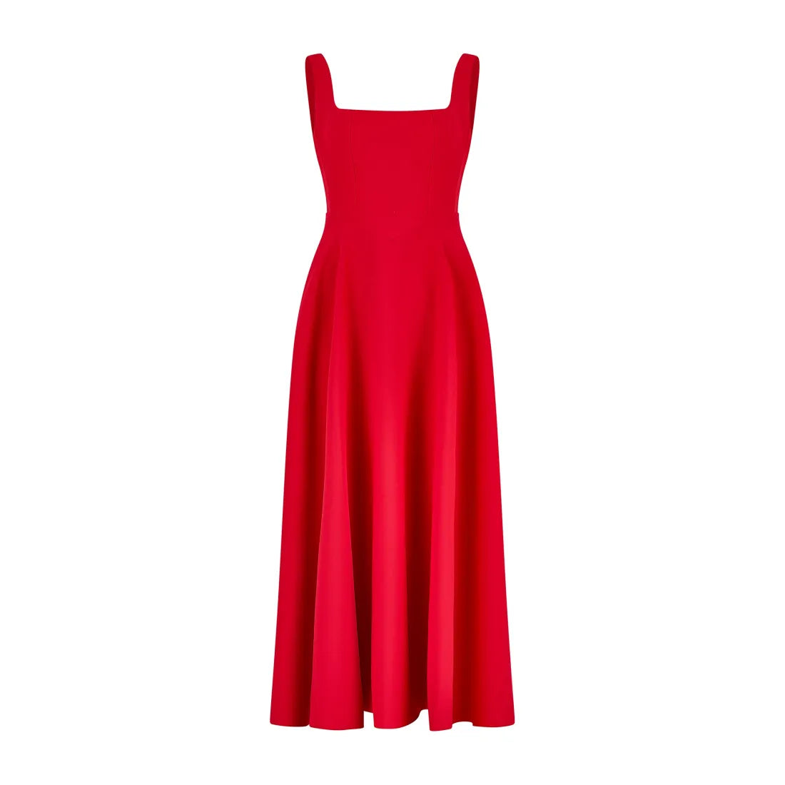 YARA-BELLE | HIGH-WAISTED MIDI DRESS