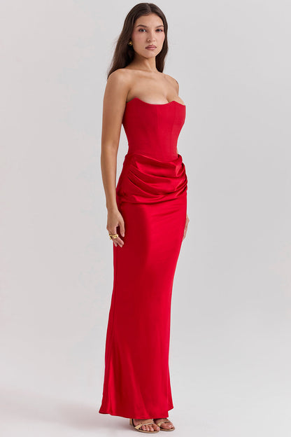 LinaÉlégance – Elegant Maxi Dress