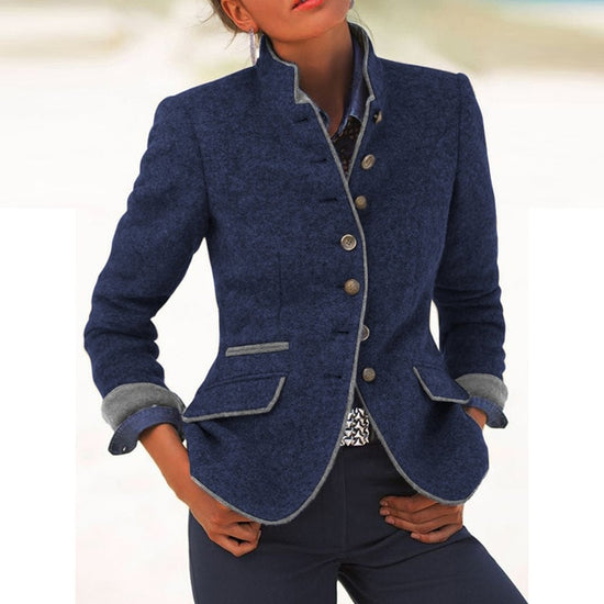Caelina – Elegant Long-Sleeved Jacket