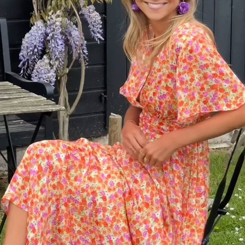MarisseFleur – Women’s Vintage Floral Dress