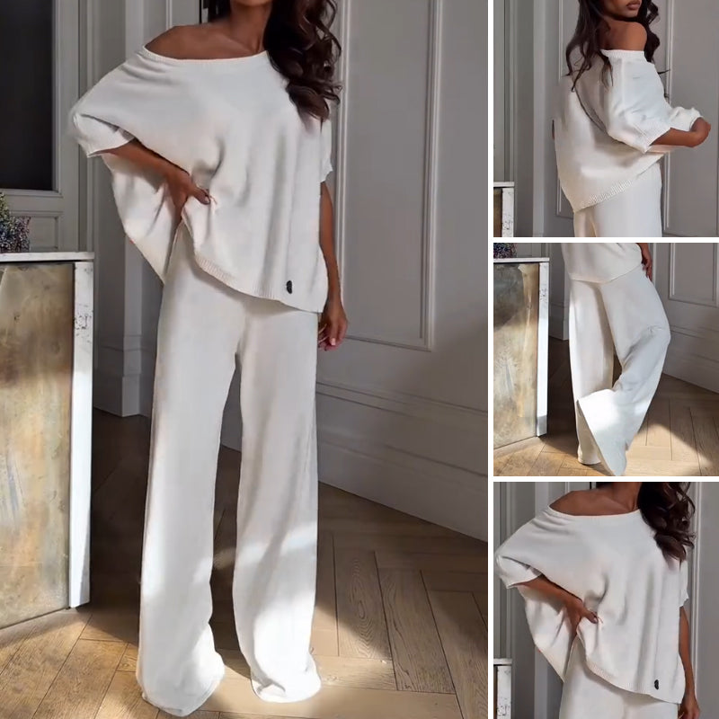 Aaliyah | One-Shoulder Two-Piece Set