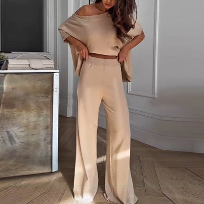 Aaliyah | One-Shoulder Two-Piece Set