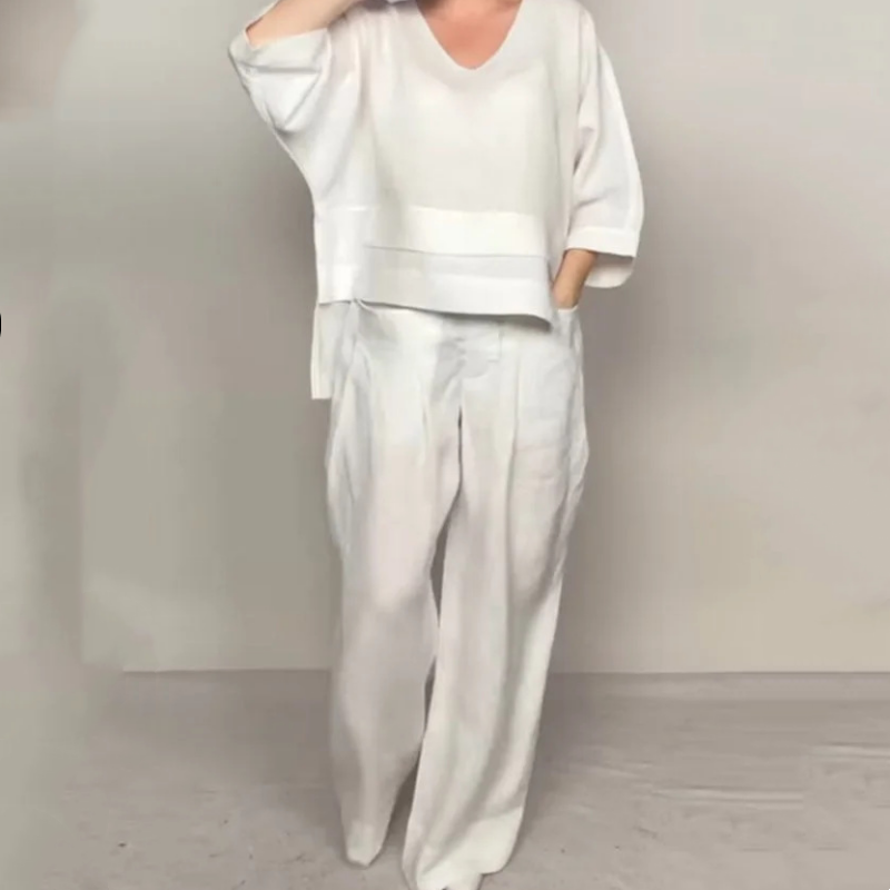 Tessara – Cotton & Linen Co-ord Set