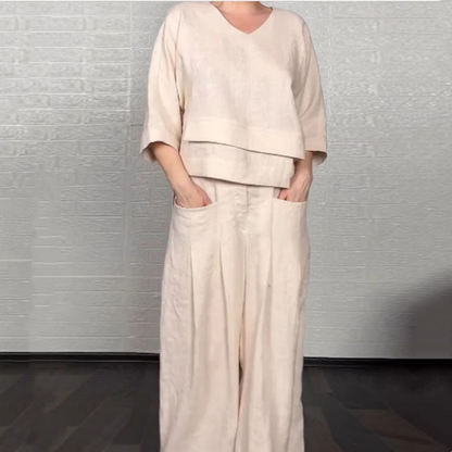 Tessara – Cotton & Linen Co-ord Set
