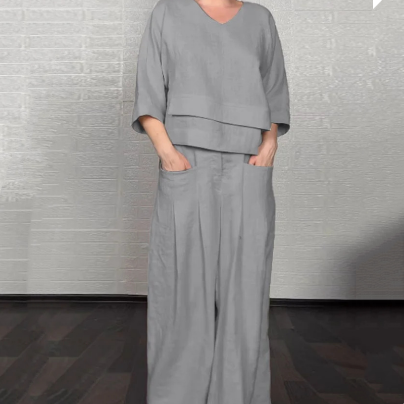 Tessara – Cotton & Linen Co-ord Set