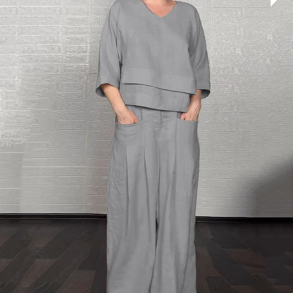 Tessara – Cotton & Linen Co-ord Set