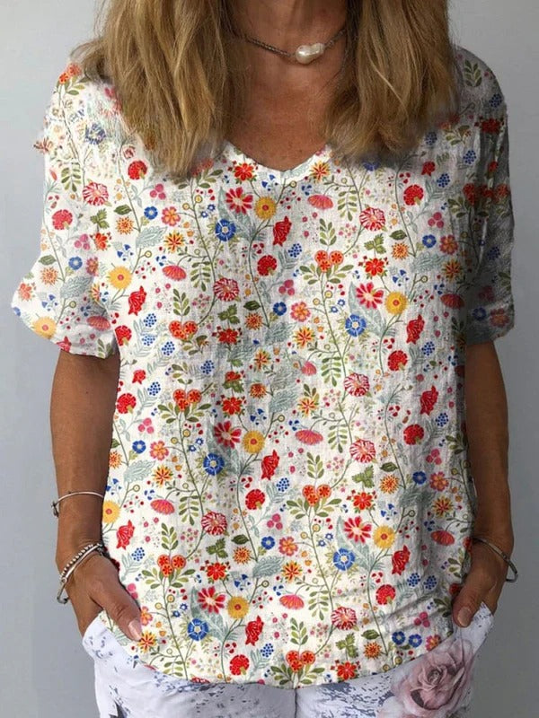 Pastoral™ | Women’s Floral Art Print Shirt